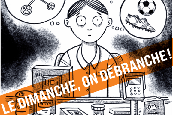 vendeuse flyer non